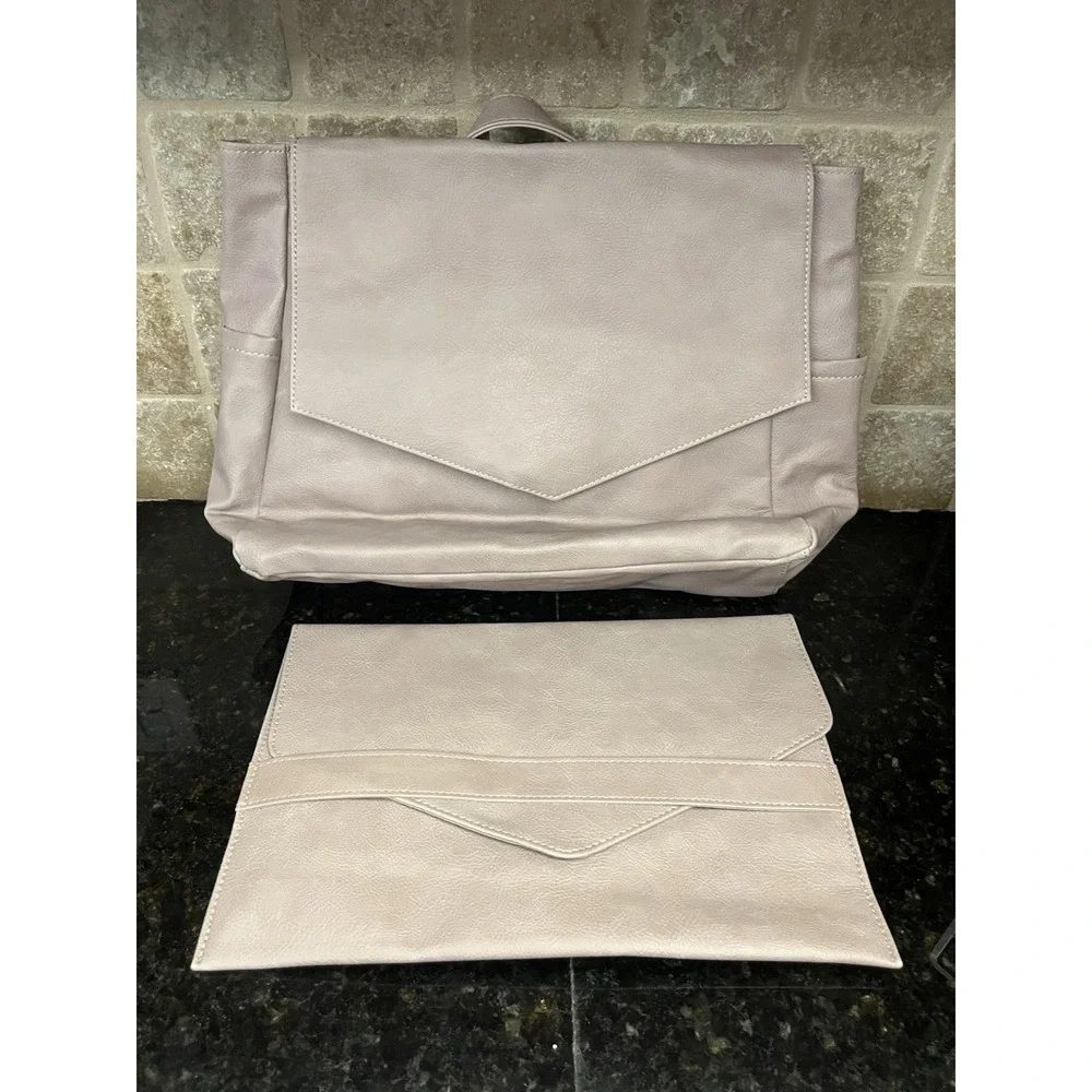 31 Thirty-One Gifts On Point Laptop‎ Backpack Light Pink with Portfolio Insert